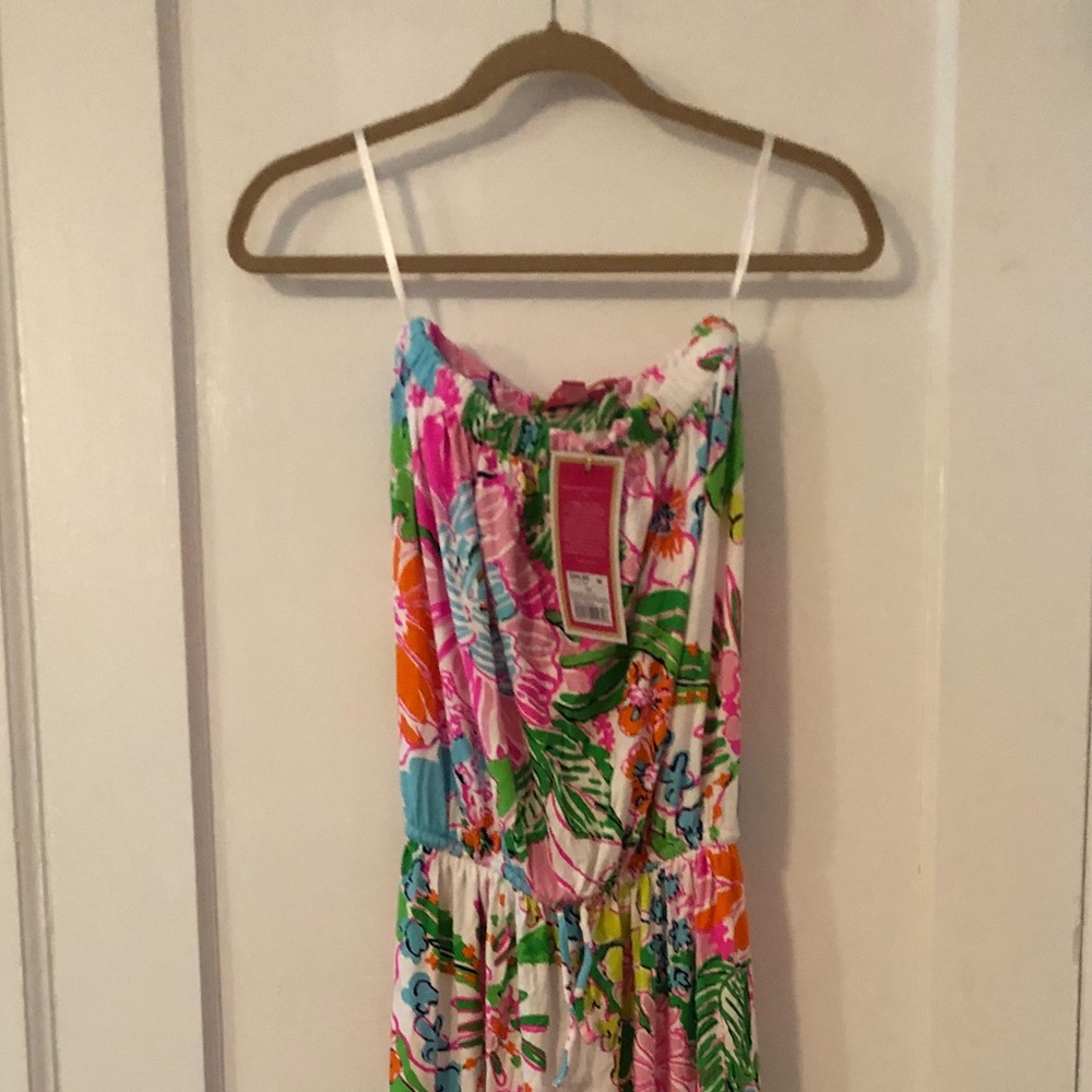 NWT Lilly Pulitzer for Target strapless maxi dress